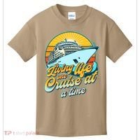 Living Life One Cruise At A Time Kids T-Shirt thumb 0