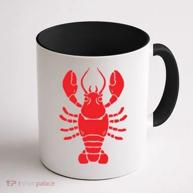Lobster Coffee Mug back