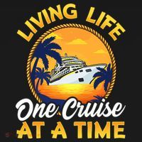 Living Life One Cruise At A Time Backpack thumb 2