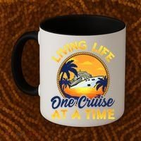 Living Life One Cruise At A Time Coffee Mug thumb 2