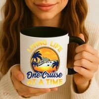 Living Life One Cruise At A Time Coffee Mug thumb 3