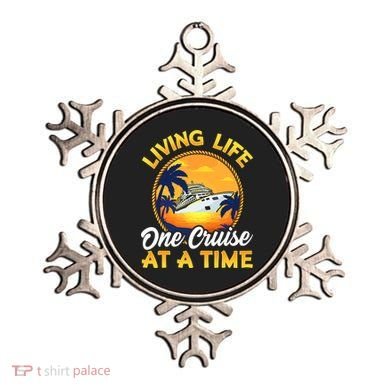 Living Life One Cruise At A Time Ornament