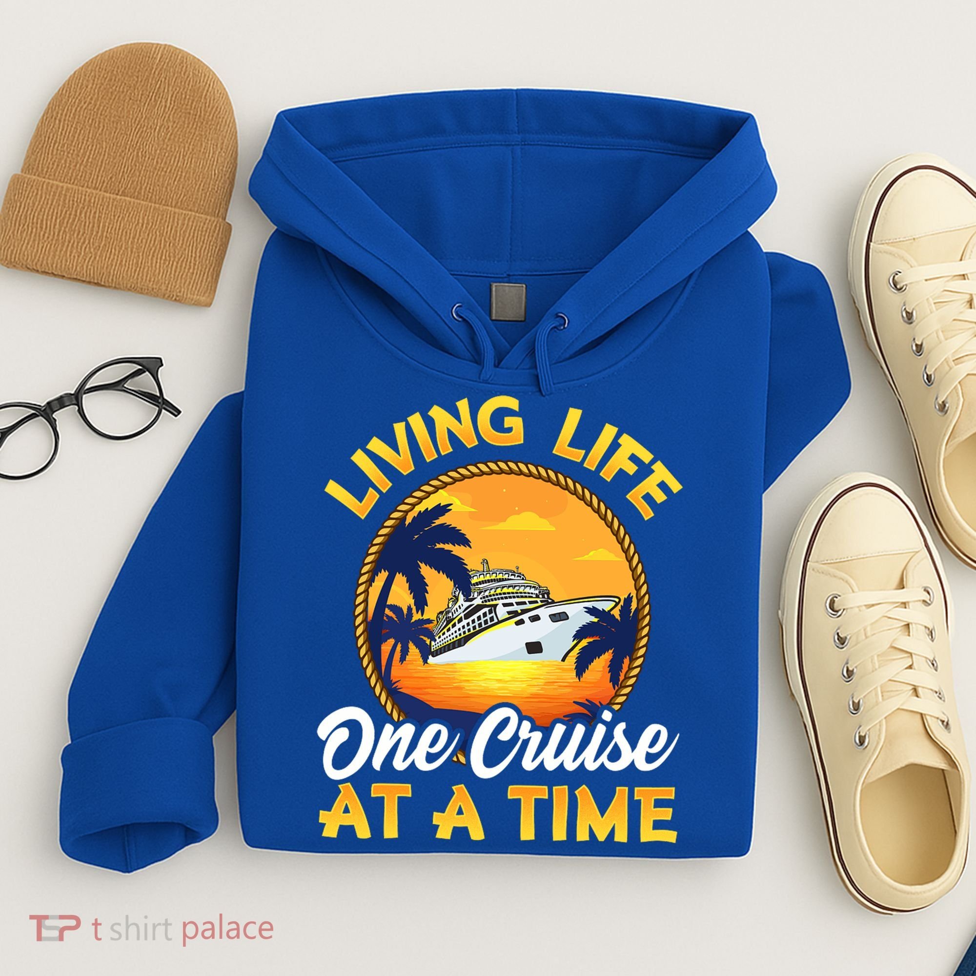 Living Life One Cruise At A Time Hoodie