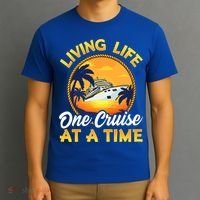 Living Life One Cruise At A Time T-Shirt thumb 3
