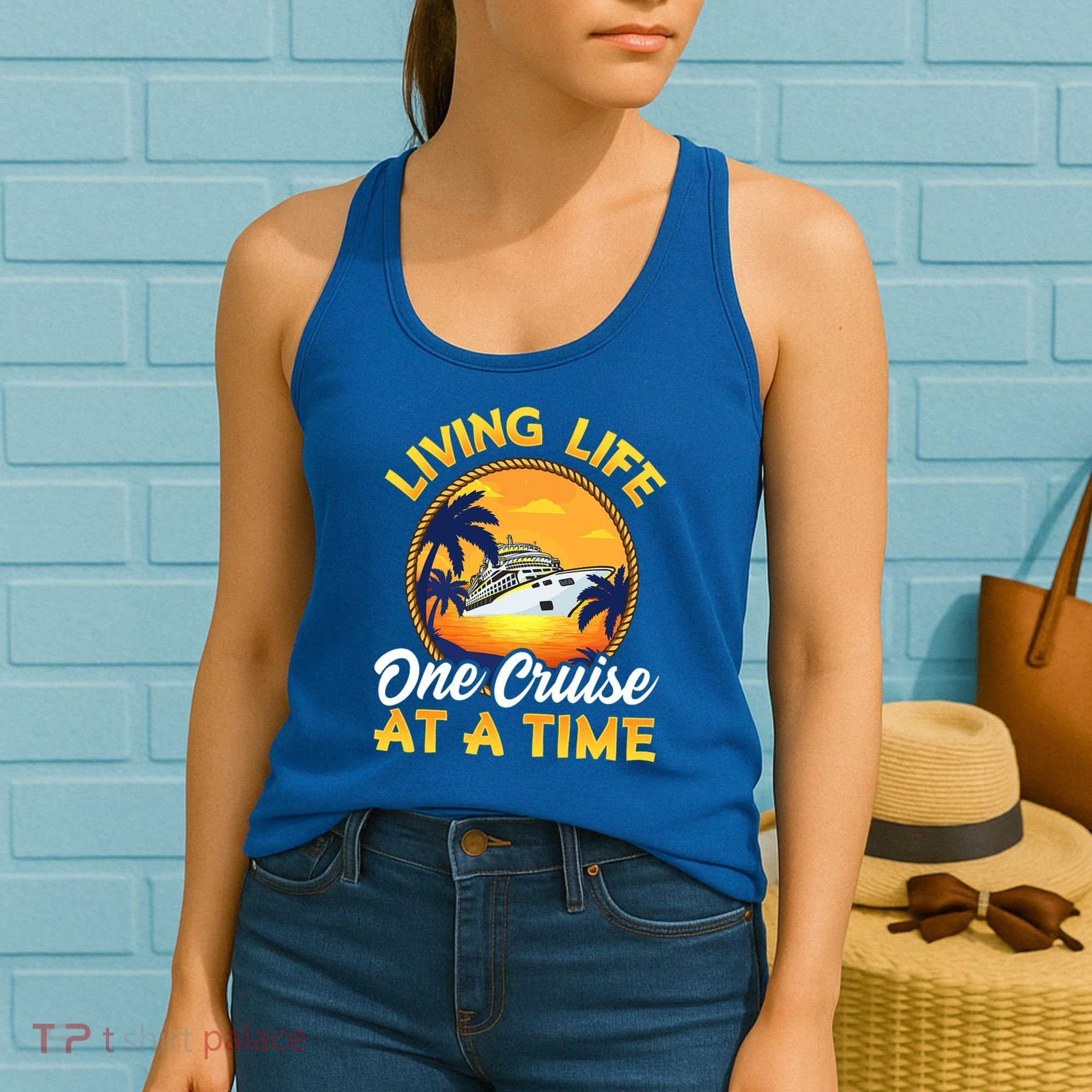 Living Life One Cruise At A Time Women's Tank Top