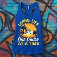 Living Life One Cruise At A Time Women's Tank Top thumb 3