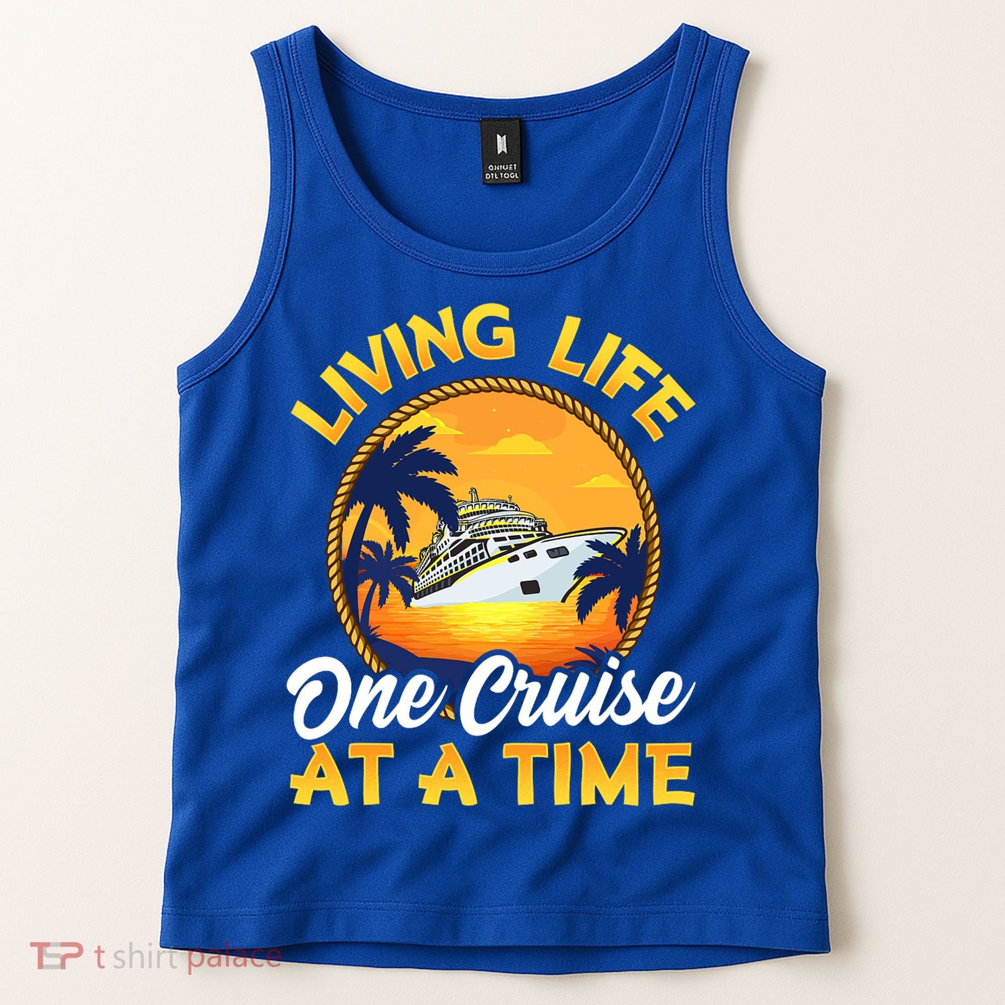 Living Life One Cruise At A Time Tank Top