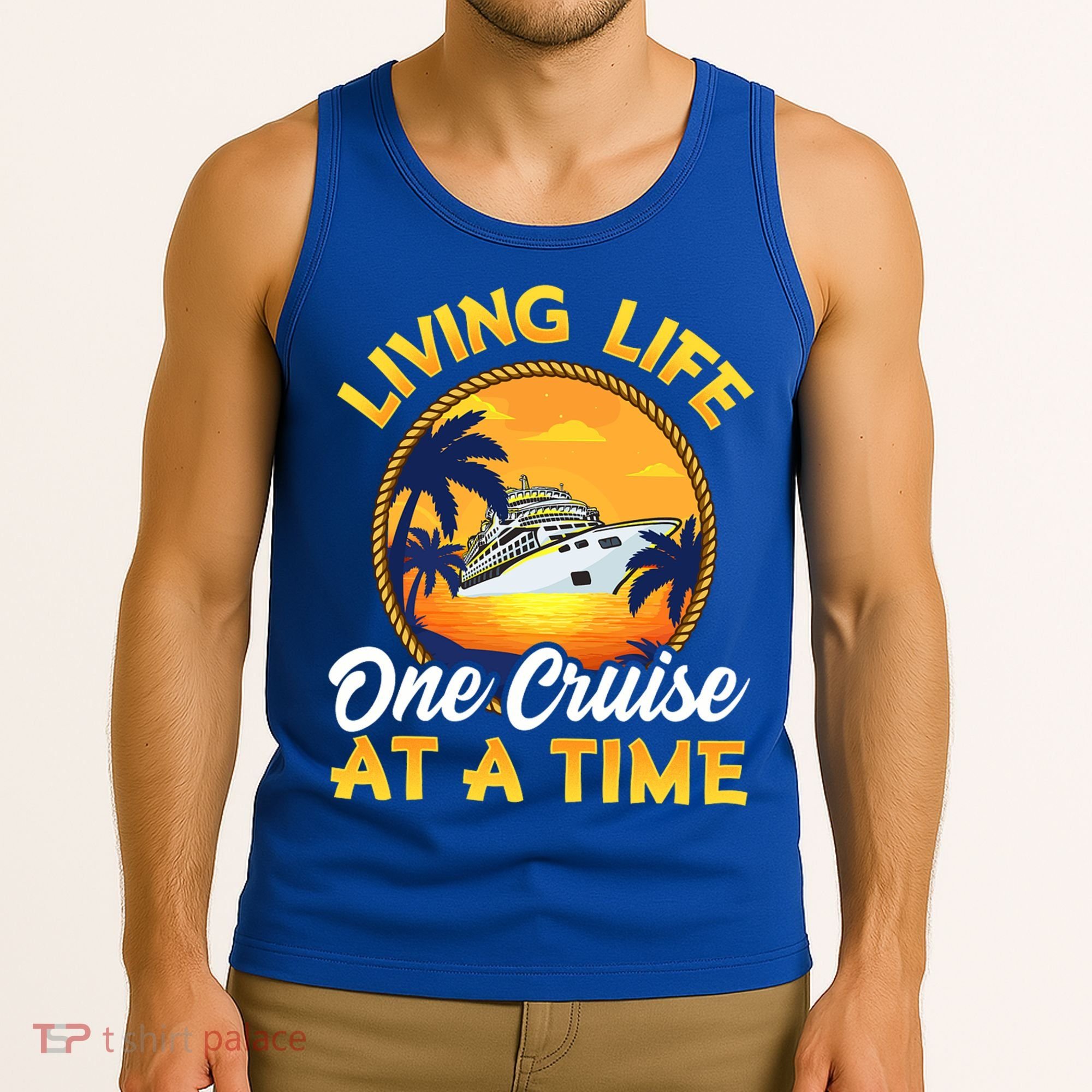 Living Life One Cruise At A Time Tank Top