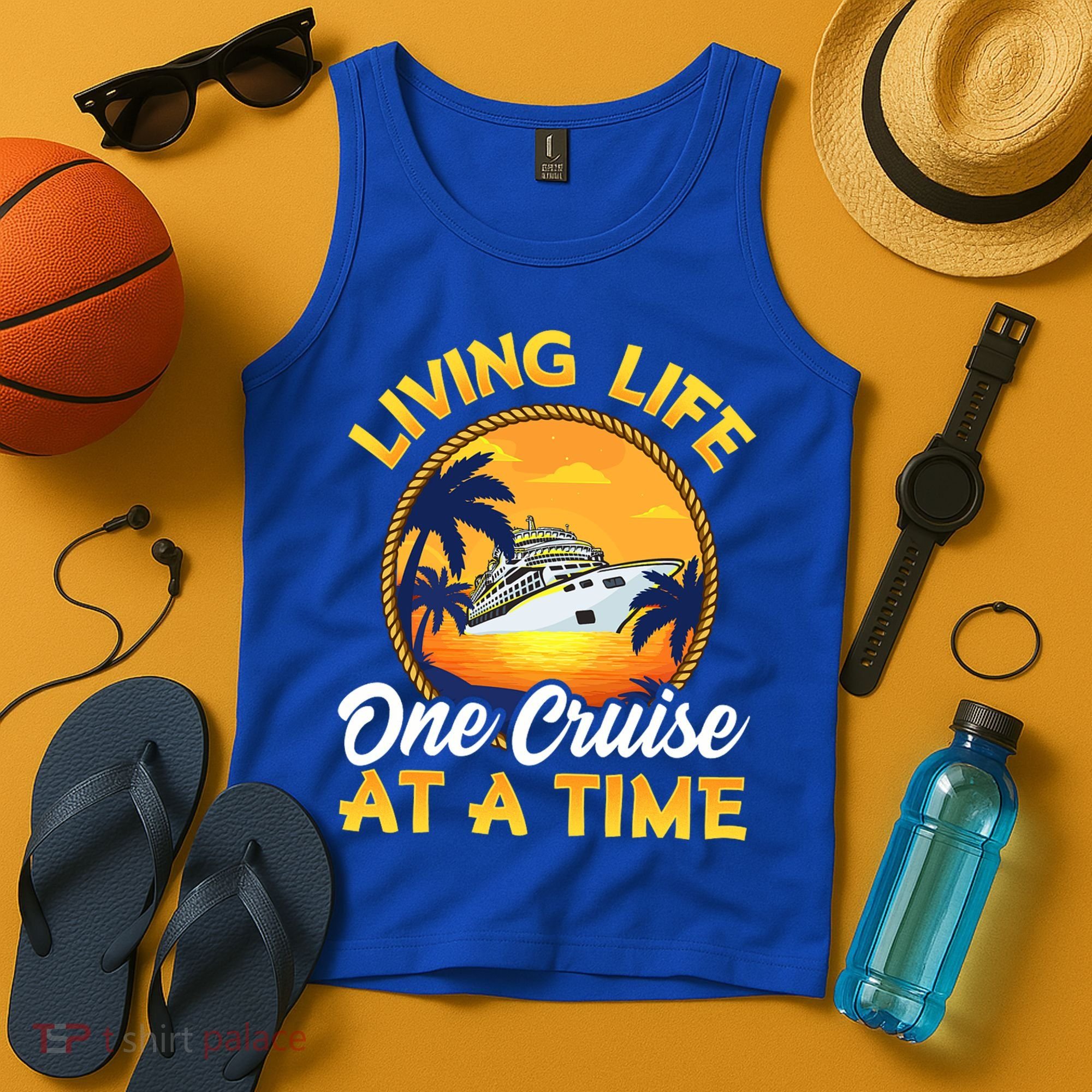 Living Life One Cruise At A Time Tank Top