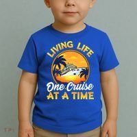Living Life One Cruise At A Time Toddler T-Shirt thumb 2