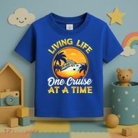 Living Life One Cruise At A Time Toddler T-Shirt thumb 3