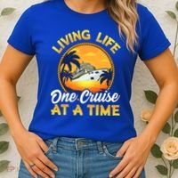 Living Life One Cruise At A Time Women's T-Shirt thumb 2