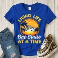 Living Life One Cruise At A Time Women's T-Shirt thumb 3