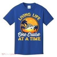Living Life One Cruise At A Time Kids T-Shirt thumb 0