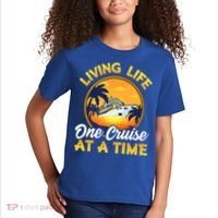 Living Life One Cruise At A Time Kids T-Shirt thumb 2