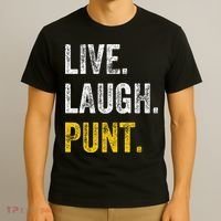 Live Laugh Punt Funny Punts Iowa Lover  T-Shirt thumb 3