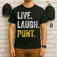 Live Laugh Punt Funny Punts Iowa Lover  T-Shirt thumb 6