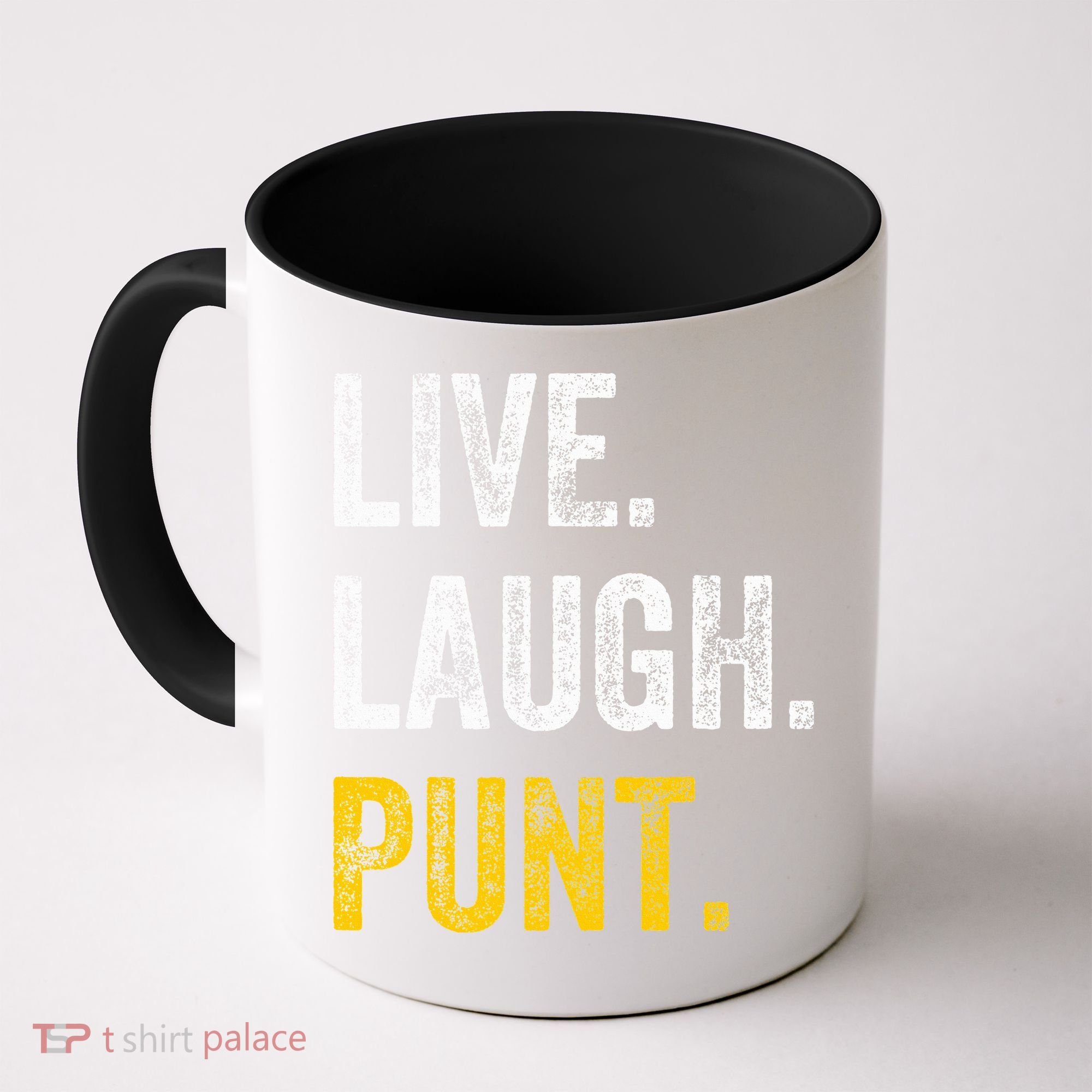 Live Laugh Punt Funny Punts Iowa Lover  Coffee Mug