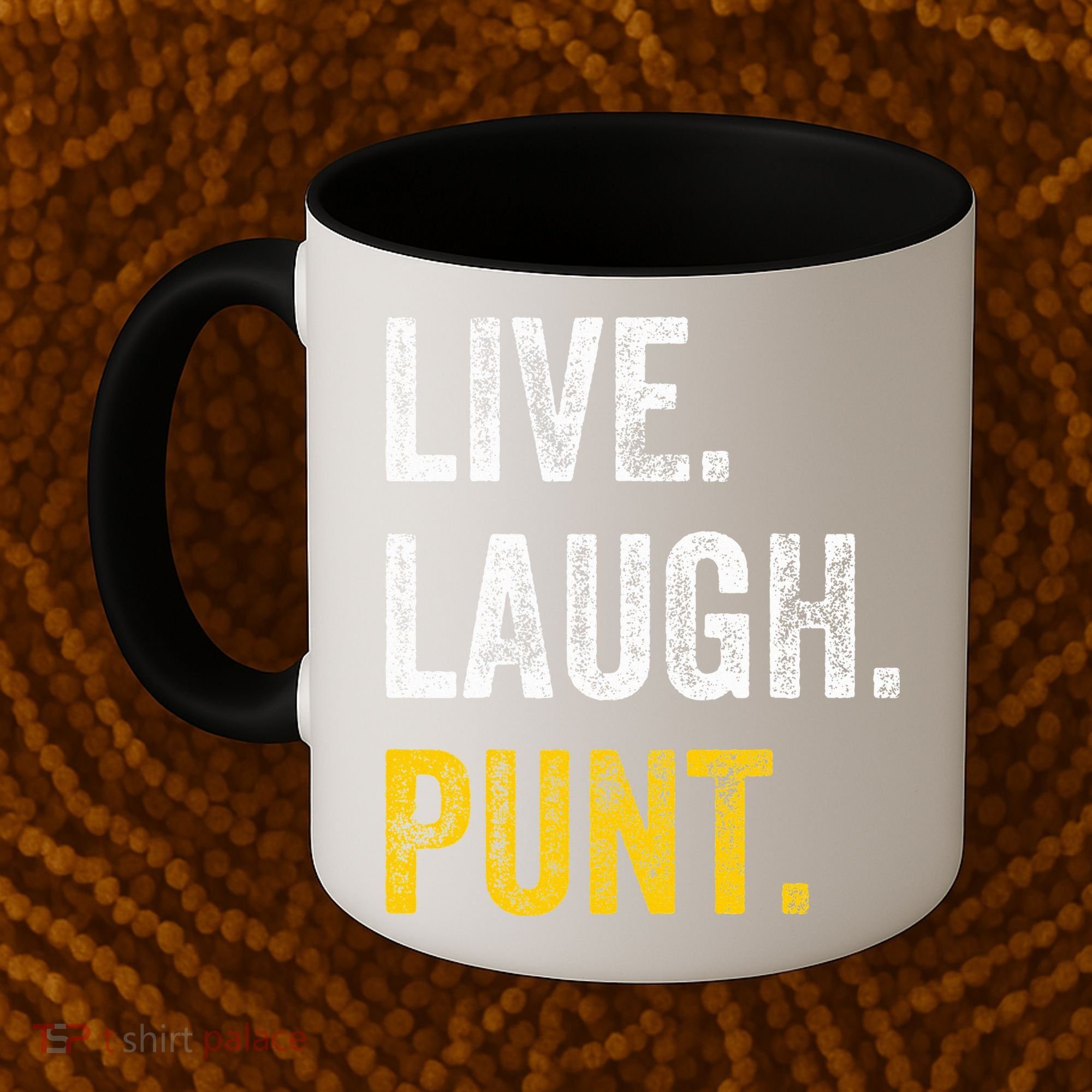 Live Laugh Punt Funny Punts Iowa Lover  Coffee Mug