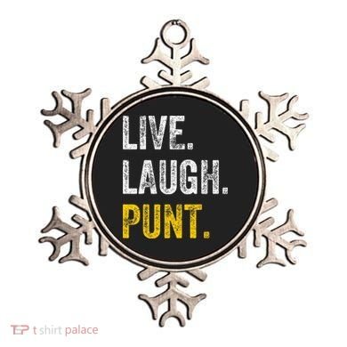 Live Laugh Punt Funny Punts Iowa Lover  Ornament