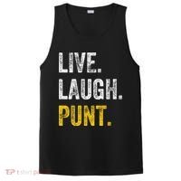 Live Laugh Punt Funny Punts Iowa Lover  PosiCharge Competitor Tank thumb 0