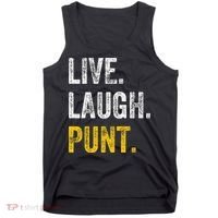 Live Laugh Punt Funny Punts Iowa Lover  Tank Top thumb 0