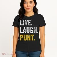Live Laugh Punt Funny Punts Iowa Lover  Women's T-Shirt thumb 4