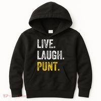 Live Laugh Punt Funny Punts Iowa Lover  Kids Hoodie thumb 0