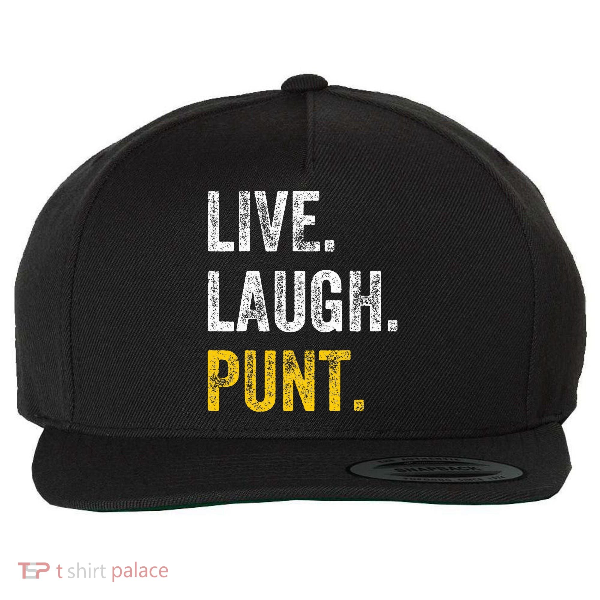 Live Laugh Punt Funny Punts Iowa Lover  Wool Snapback Cap