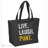 Live Laugh Punt Funny Punts Iowa Lover  Tote Bag thumb 2