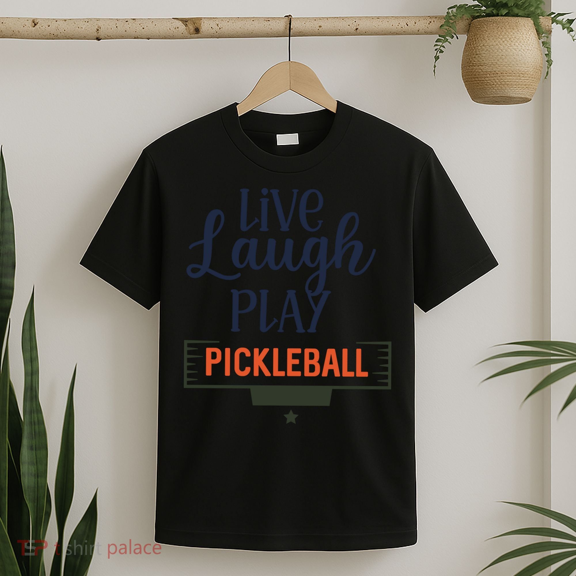 Live Laugh Play Pickleball Gift For Pickleball Fan Sport T-Shirt