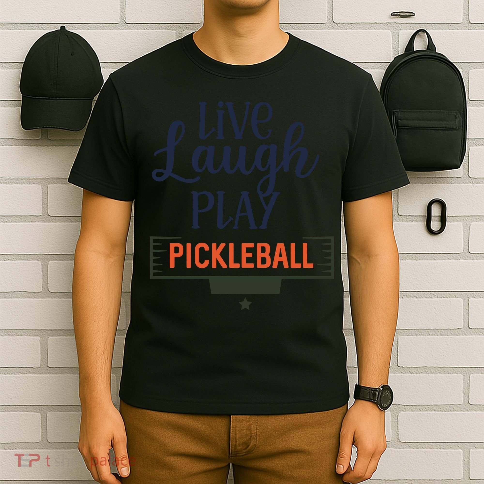 Live Laugh Play Pickleball Gift For Pickleball Fan Sport T-Shirt