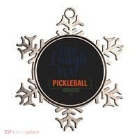 Live Laugh Play Pickleball Gift For Pickleball Fan Sport Ornament thumb 0