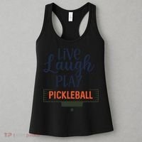 Live Laugh Play Pickleball Gift For Pickleball Fan Sport Women's Tank Top thumb 3