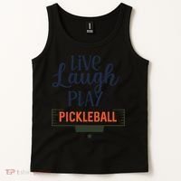 Live Laugh Play Pickleball Gift For Pickleball Fan Sport Tank Top thumb 2