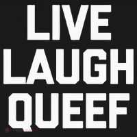 Live Laugh Queef Funny Saying Sarcastic Novelty Cool Cute Apron thumb 3