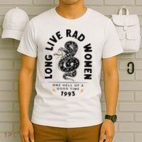 Long Live Rad Women Feminist Girl Power Rights T-Shirt thumb 6