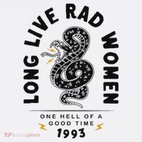 Long Live Rad Women Feminist Girl Power Rights Women's Hoodie thumb 2