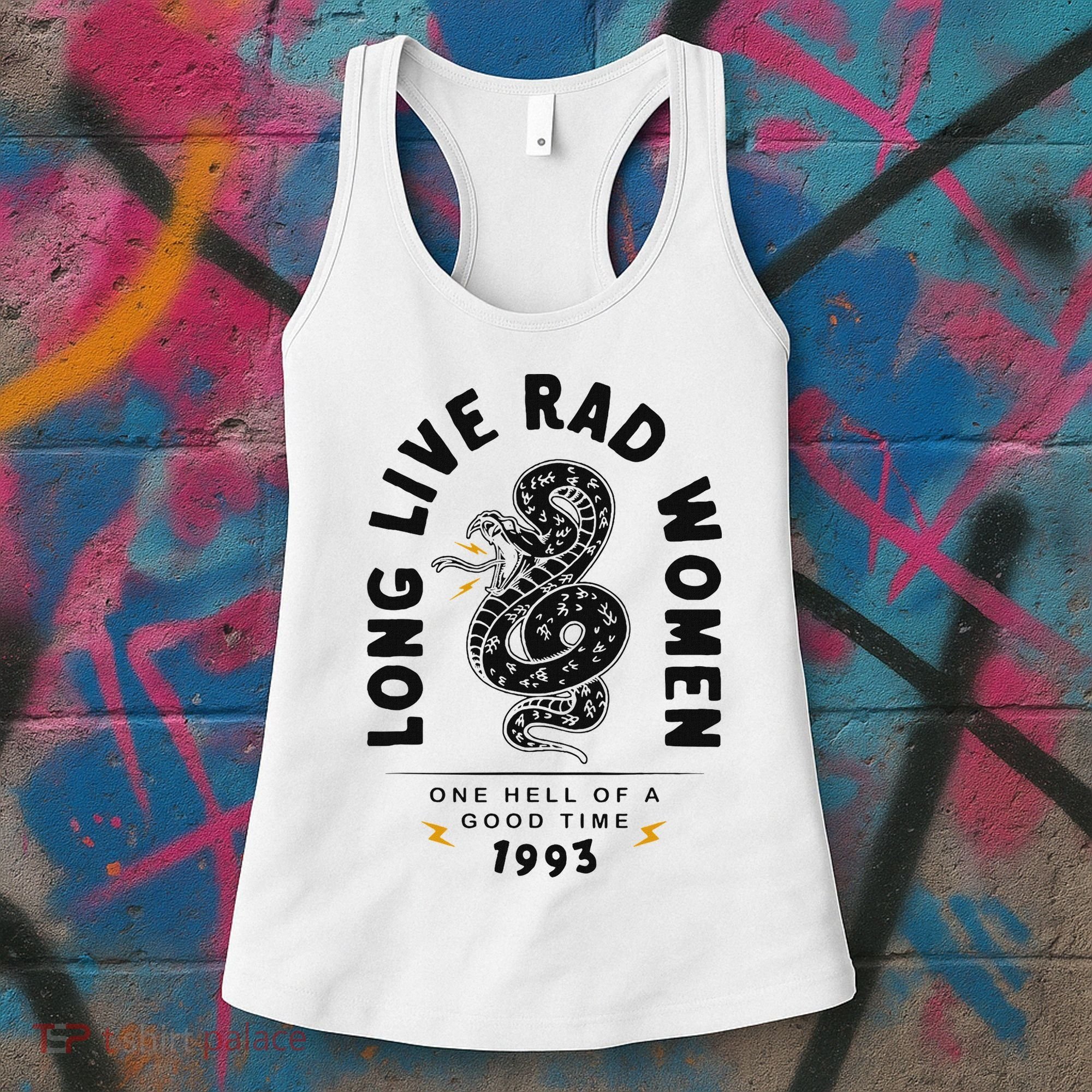 Long Live Rad Women Feminist Girl Power Rights Women's Tank Top