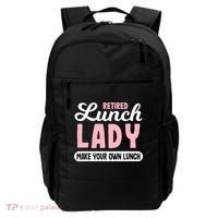Lunch Lady Retired - Make your own Lunch Cafeteria Backpack thumb 0