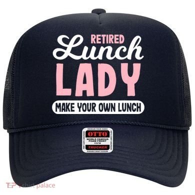 Lunch Lady Retired - Make your own Lunch Cafeteria Hat