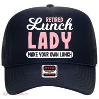 Lunch Lady Retired - Make your own Lunch Cafeteria Hat thumb 0