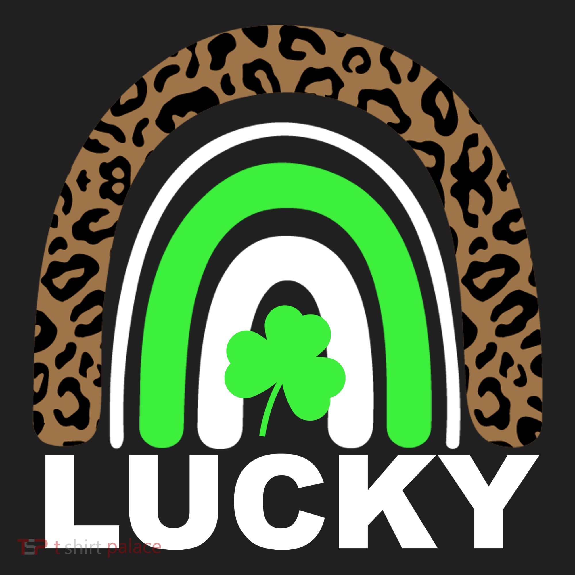 Lucky Leopard Rainbow Women's Sweatshirt
