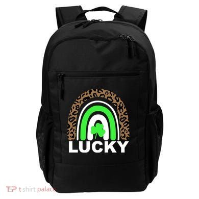 Lucky Leopard Rainbow Backpack