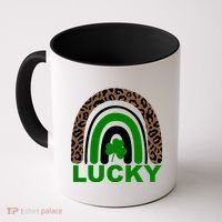 Lucky Leopard Rainbow Coffee Mug thumb 0