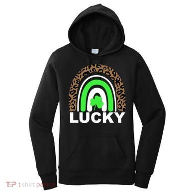 Lucky Leopard Rainbow Women's Hoodie
