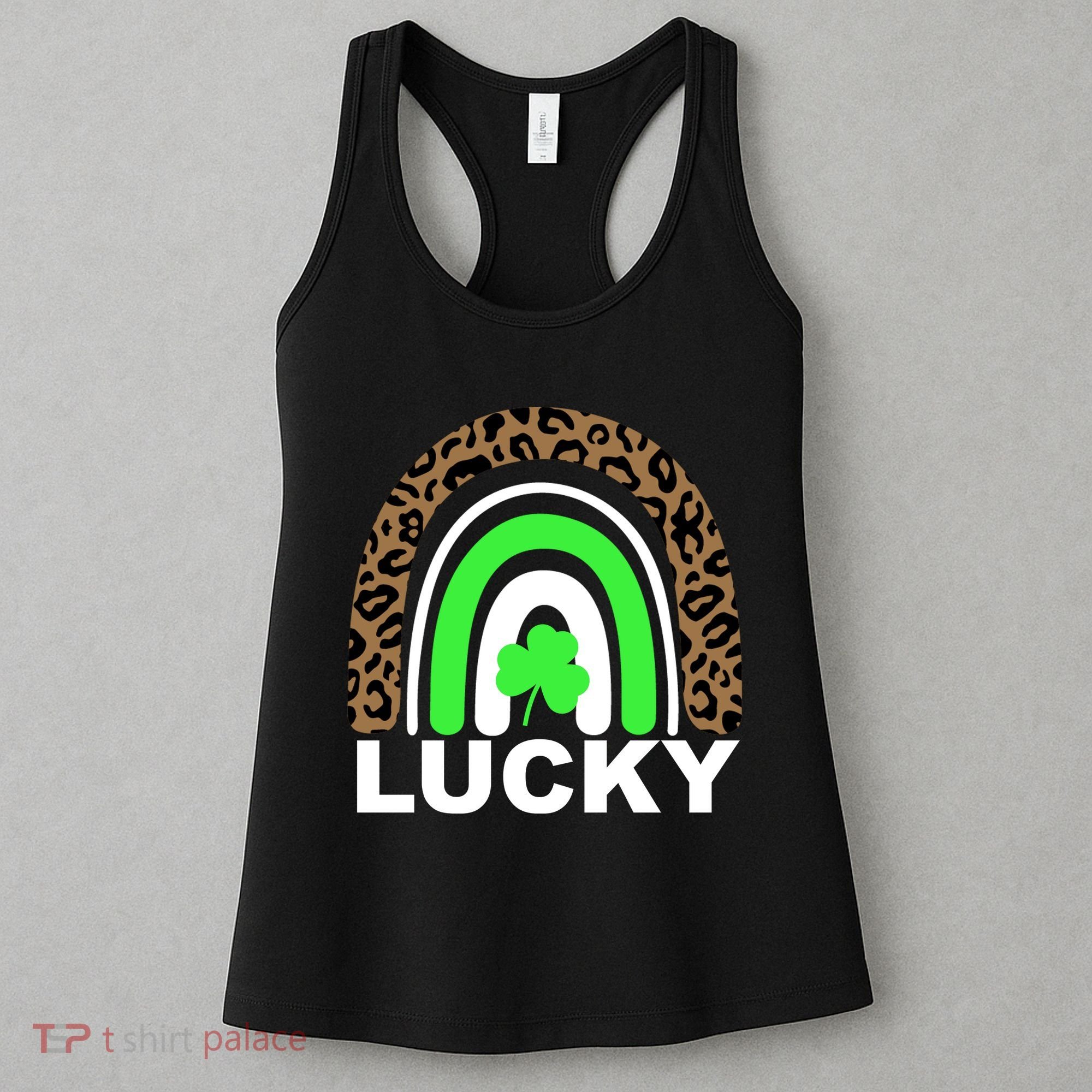 Lucky Leopard Rainbow Women's Tank Top