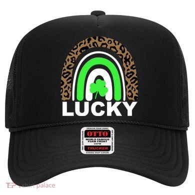Lucky Leopard Rainbow Hat