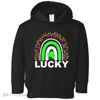 Lucky Leopard Rainbow Toddler Hoodie thumb 0