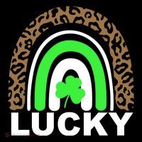 Lucky Leopard Rainbow Toddler Hoodie thumb 2